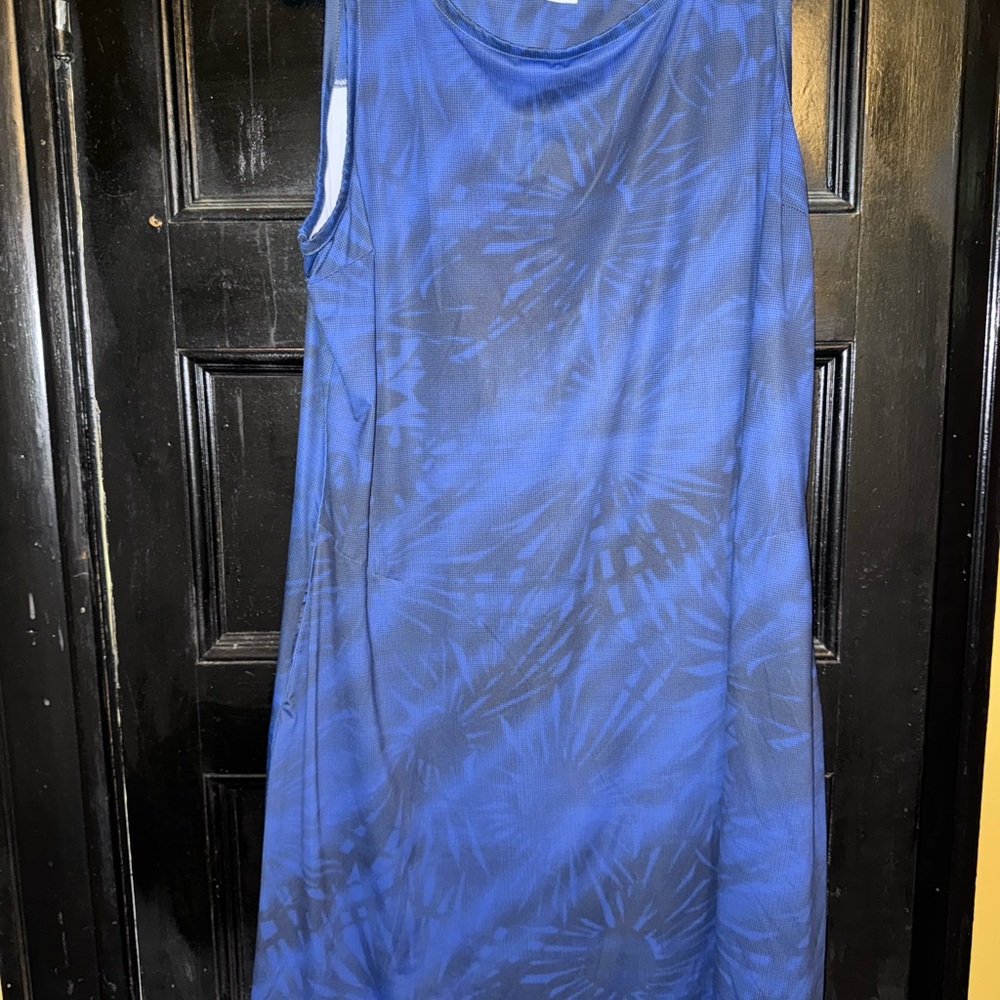 Columbia Navy Patterned Dress